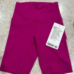 Brand New Lulu Lemon Biker Shorts | Size 2